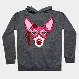 Lovely Hound Mask Hoodie